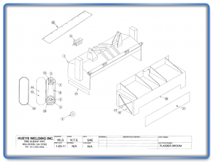 Broom Model Plasser Standard Schematic