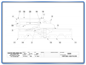 Plow Model 900 Schematic