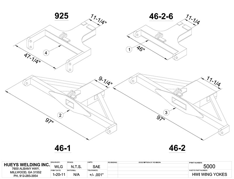 Broom Model 26-46 Lock Assembly Schematic